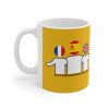 myfriendsinspain Yellow Ceramic Mug 11oz