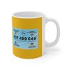 myfriendsinspain Yellow Ceramic Mug 11oz - Image 3