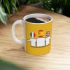 myfriendsinspain Yellow Ceramic Mug 11oz - Image 8